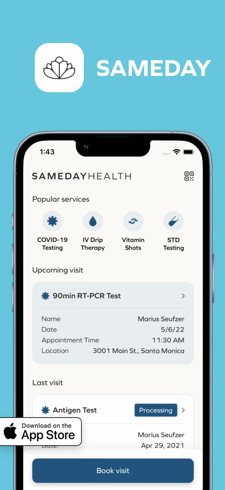 SamedayHealth project preview image
